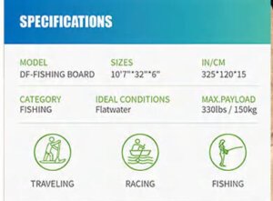 Planche de pêche abordable : Les meilleures planches et pagaies pour la pêche 3 planche de paddle pour la pêche