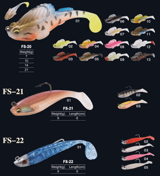Premium Soft Fishing Lures for Global Wholesale Buyers 3 soft fishing lures