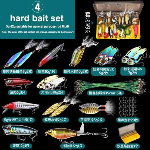 kit da pesca (2) set di esche da pesca