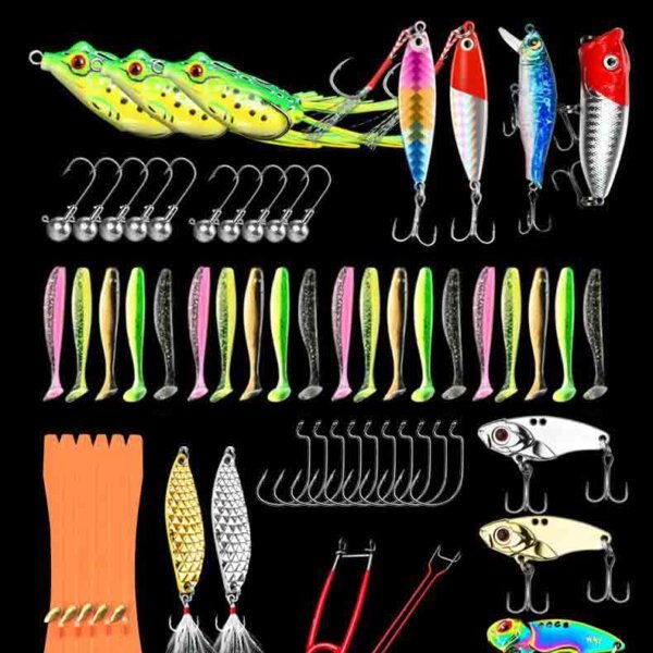 kit da pesca (7) set di esche da pesca