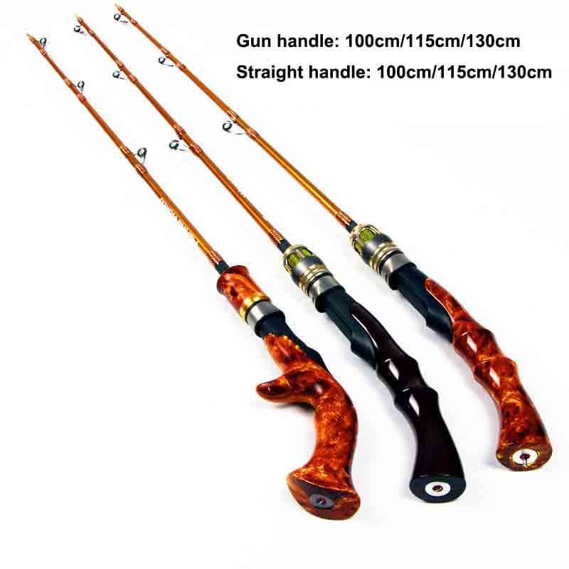 Canne e Molinete Personalizados para Pesca no Gelo - Equipamento Premium para Clima Frio 5 canas de pesca no gelo personalizadas