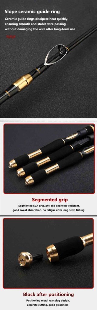 canna da pesca da zattera