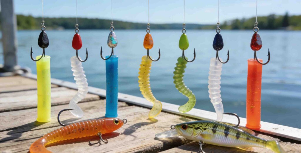 Biometric Soft Bait for Crappie: Pre-Rigged & High-Catch Rate 3 baiting for crappie