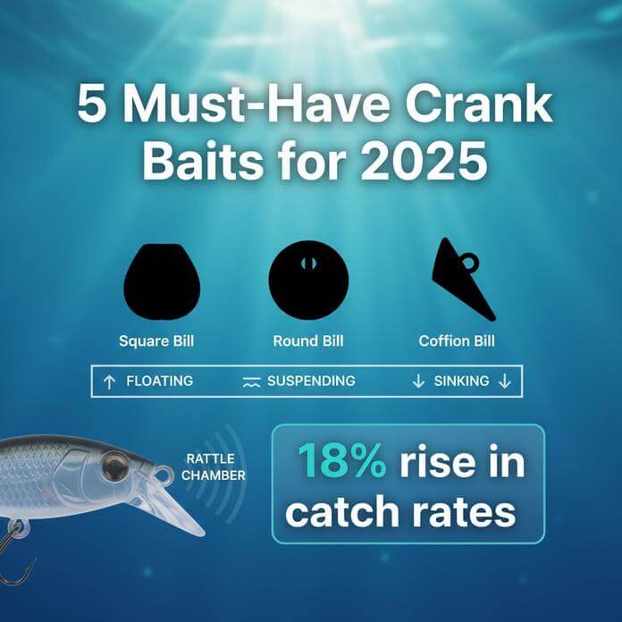 Which Crank Baits Dominate Now? Find the Top Picks for 2025! 5 crank baits for sale