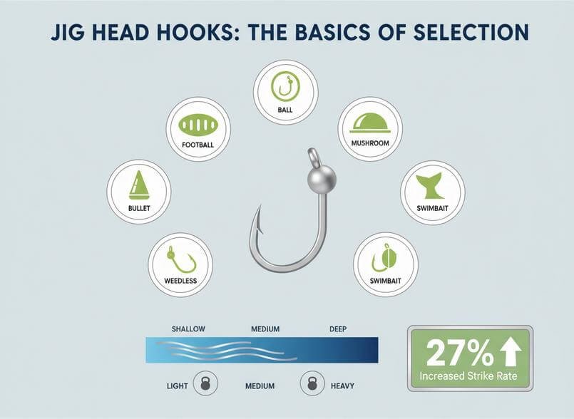 Master Your Catch: How to Choose the Perfect Jig Head Hooks 3 Jig Head Hooks