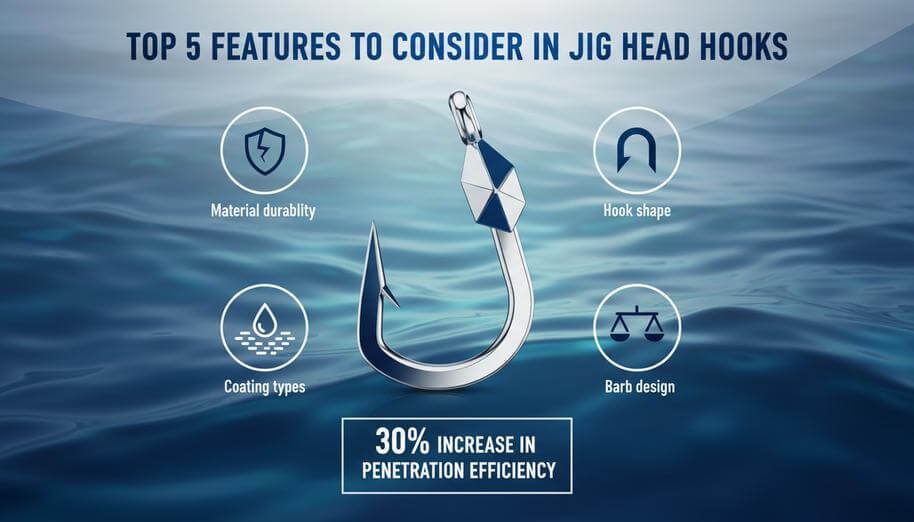 Master Your Catch: How to Choose the Perfect Jig Head Hooks 6 Jig Head Hooks
