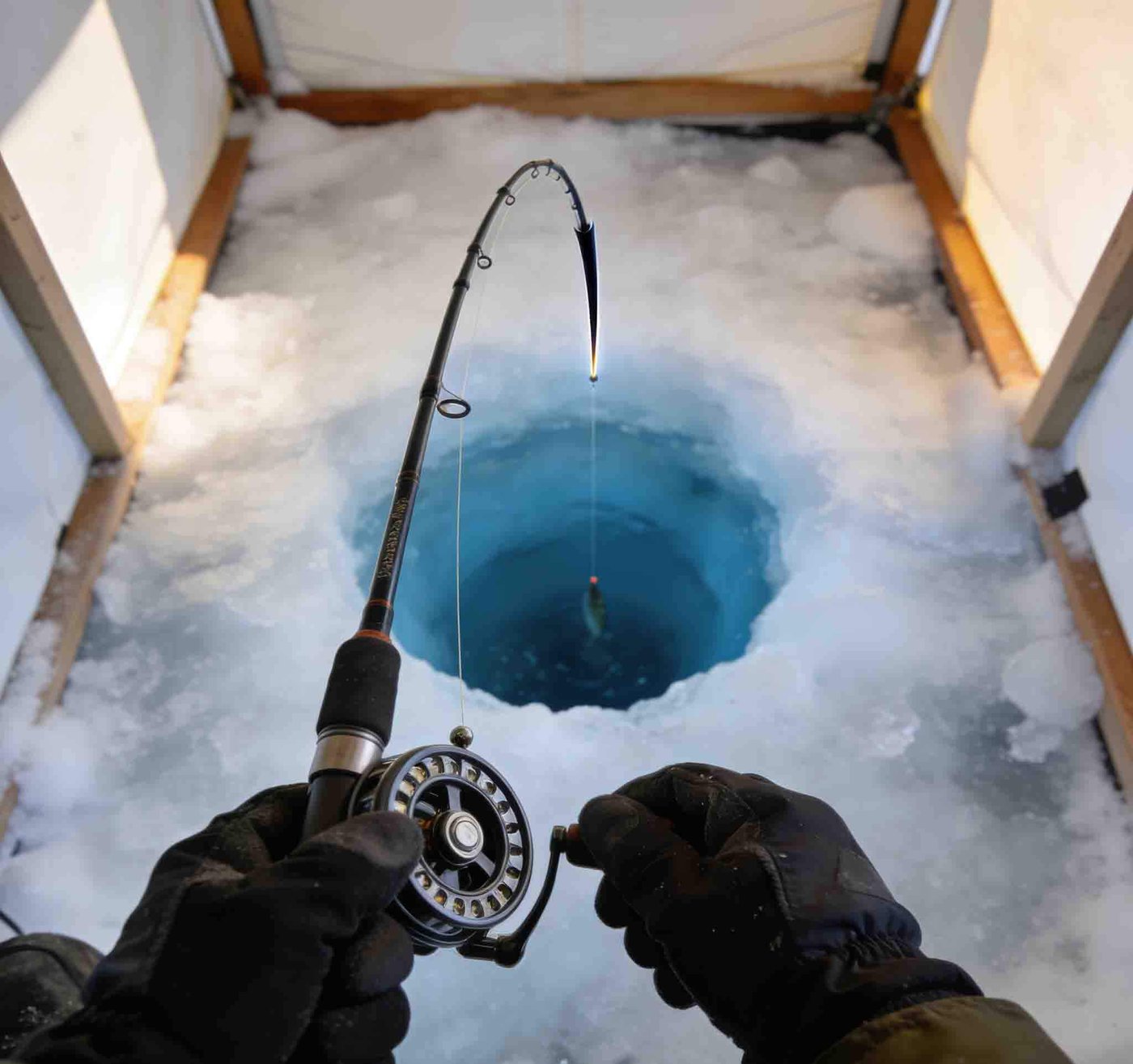 Succès des Jigs de Pêche sur Glace : Étude de Cas et Tactiques pour les Poissons de Fond du Lac Érié 1 jigs de pêche sur glace