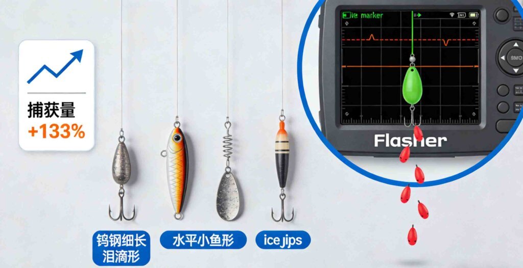 Succès des Jigs de Pêche sur Glace : Étude de Cas et Tactiques pour le Poisson Pan de Lake Erie 4 jigs à glace