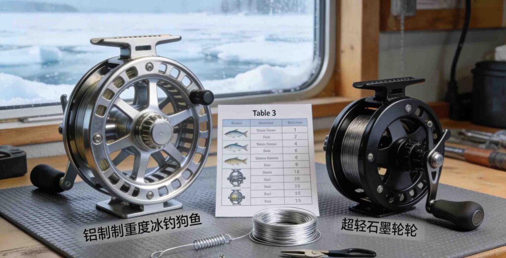 Moulinets de pêche sur glace : Comment pêcher sur glace comme un pro avec des combos canne et moulinet 2 moisissures pour la pêche sur glace