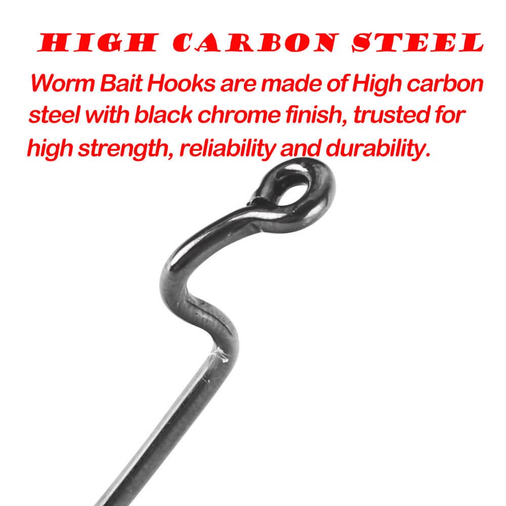 Premium Worm Hooks - High-Strength Wacky Worm Hooks & China Worm Hooks for B2B Bulk Orders 3 wacky worm hooks