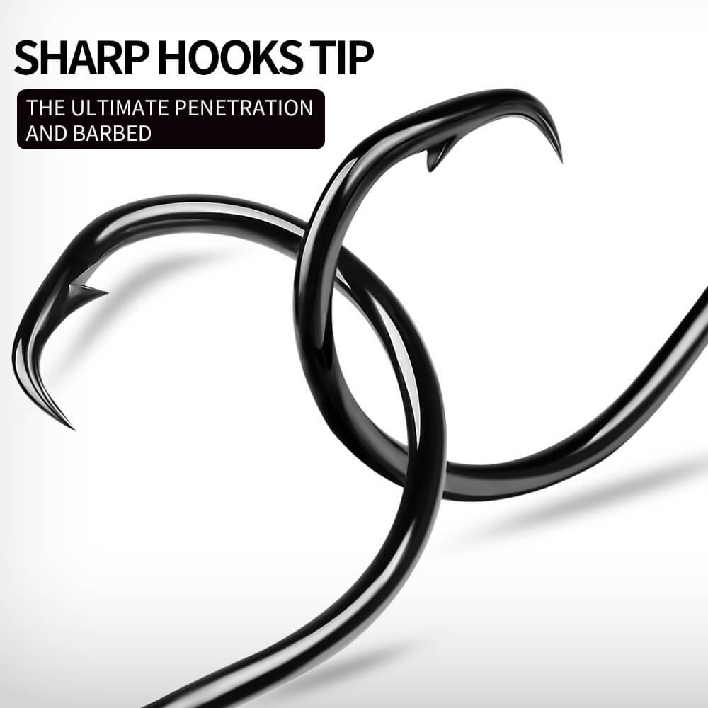 Ultimate Circle Hooks for Catfish: 99% Hookup Rate, Zero Gut Hooking 4 circle hooks supplier