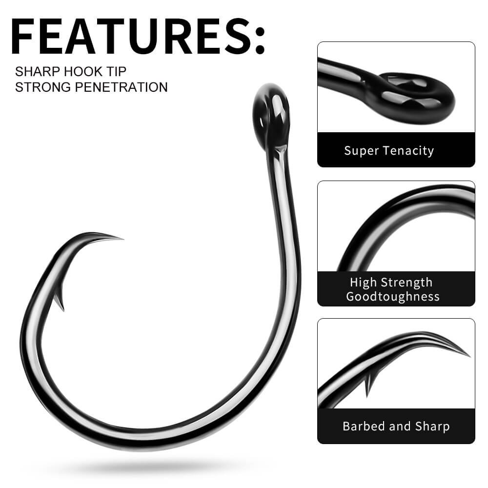 Ultimate Circle Hooks for Catfish: 99% Hookup Rate, Zero Gut Hooking 5 circle hooks factory