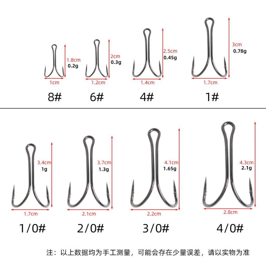 Havenseek Double Hook Set: Ultra-Sharp, High-Carbon Steel for Maximum Landings 5 double hook set
