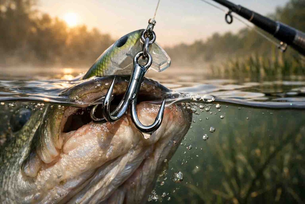 7 Treble Hook Mistakes Costing You Fish (And How to Fix Them) 3 treble fish hook