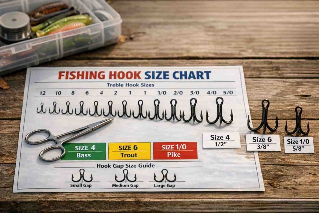 Inside a Treble Fish Hook Factory: How Quality is Forged (Not Just Made) 3 fishing hook size chart