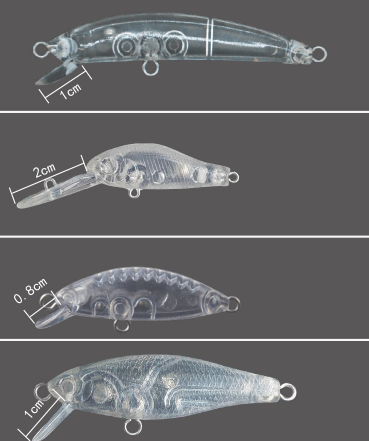 Isco não pintado para pesca