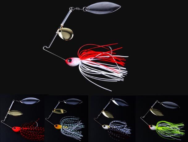Havenseek Titanium Silent Spinnerbait per Bass 2 Spinner bait per bass
