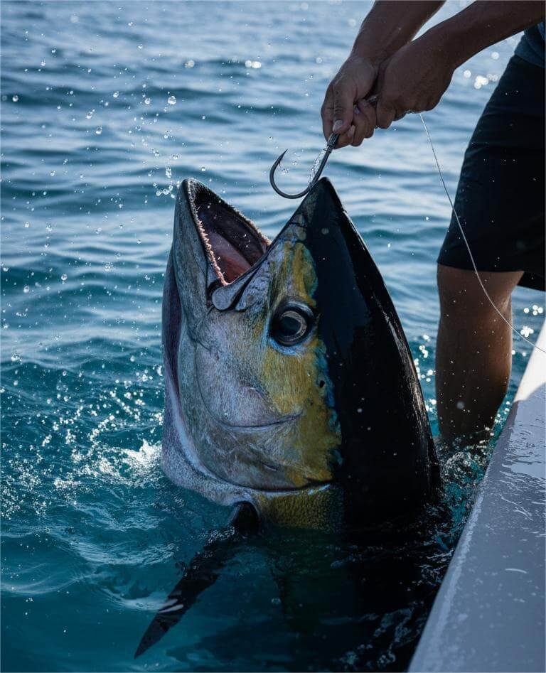참치 서클 훅 대 트롤링 훅: 상업용 함대를 위한 궁극적인 2026년 구매자 가이드 4 참치 훅 제조업체