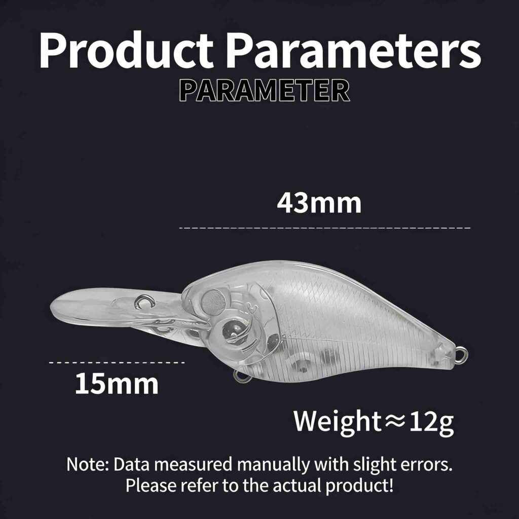 O Guia do Comprador de 2026 para Sourcing de Blanks de Corpo de Isca Crankbait Nopaint 2 corpo de crankbait sem pintura