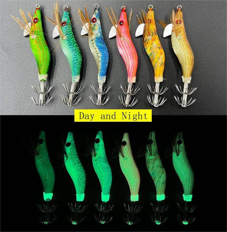 Светящийся воблер Egi – 6-часовая светящаяся джиг-удавка для кальмаров | Havenseek 2 Светящийся приманка Egi