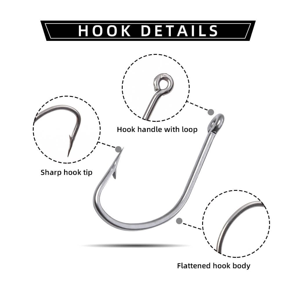 Ringed Shank J-Hooks – Best Saltwater Ringed Hooks for Big Game 3 Best ringed hooks