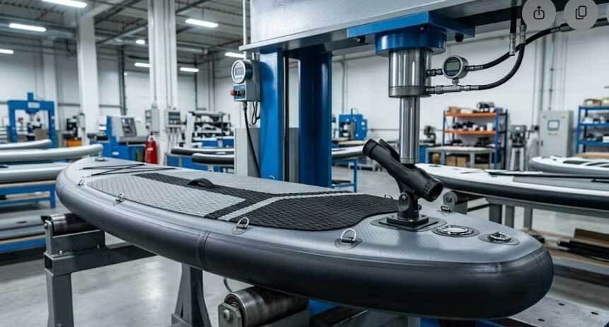 Upgrading Inflatable SUP with Rod Holders for High-End B2B 2 inflatable SUP with rod holders