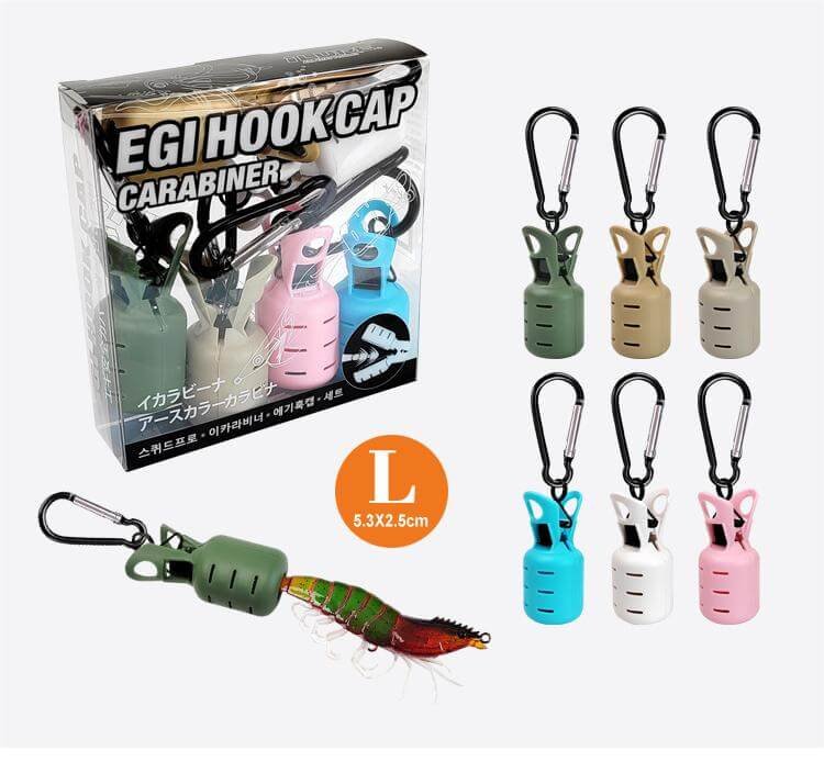 Premium Squid Jig Hook Protectors Wholesale | Bulk Egi Caps 3 Bulk Egi Hook Caps