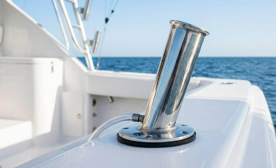 Soporte de caña de pescar para barco por mayor: 316 fábrica marina directa 2 soporte de caña de pescar para barco al por mayor