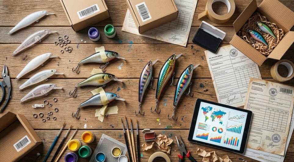 Moduli di Crankbait Personalizzati: Approvvigionamento di Esche Rigide Non Dipinte all'Ingrosso 3 esche dure non verniciate in vendita all'ingrosso